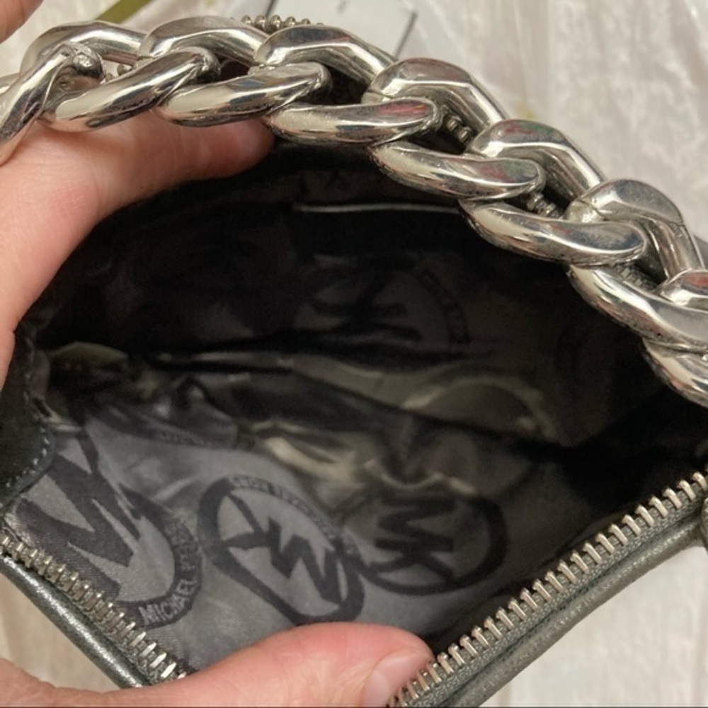 Michael kors gray quilted leather mini bag - Picture 10 of 14